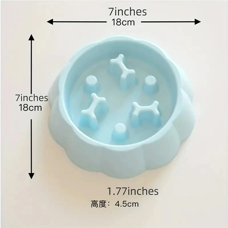 Anti-Choking Slow Feeder Dog Bowl