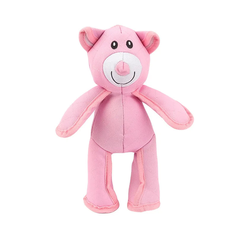 Dog Toys Domineering Chewers Plush Dogs Squeaking Toys Teddy Bear Keep Busy Durable Tough Heavy-duty Chew Dog Toys Large Dogs