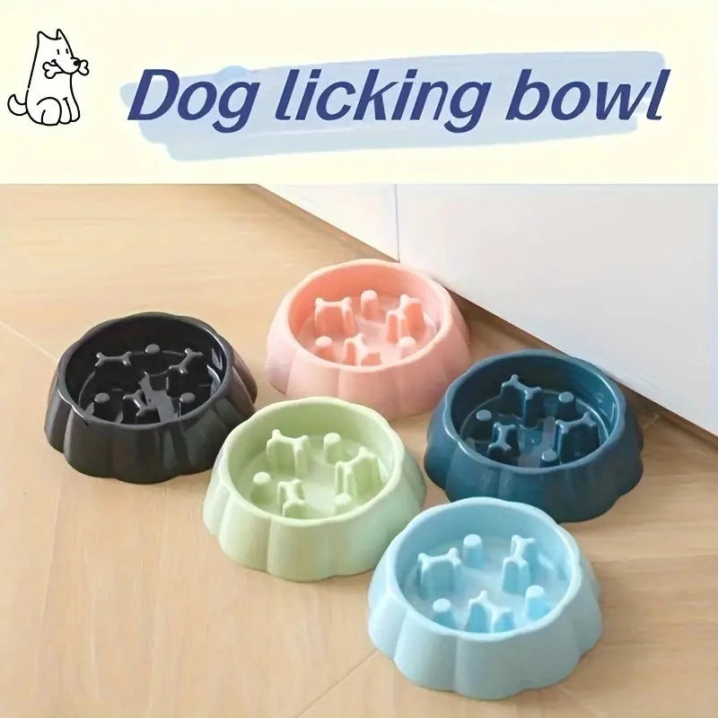 Anti-Choking Slow Feeder Dog Bowl