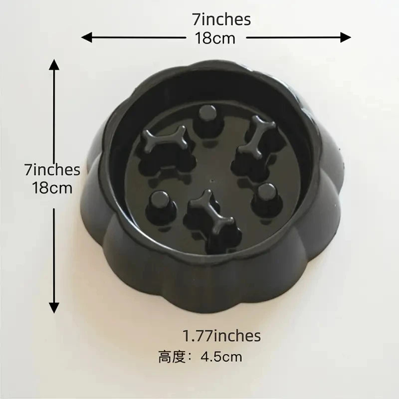 Anti-Choking Slow Feeder Dog Bowl